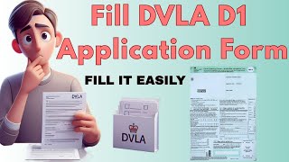How to Fill DVLA Online Application Completion Form (D801A) | Online Driver Licensing Application UK