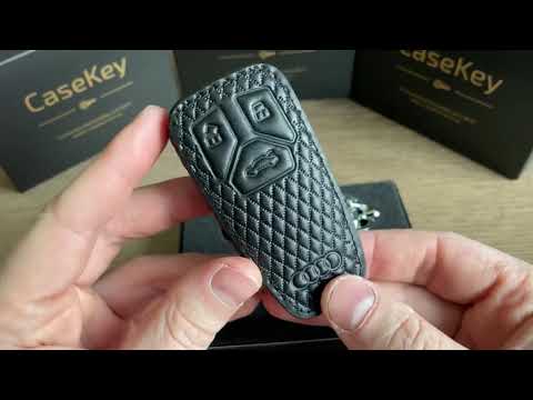 Кожаный чехол для ключа Audi - фото 1 - id-p1420009206