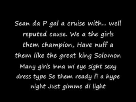 Sean Paul we be burning lyrics