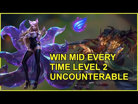 LEVEL 2 KILLS EVERY TIME. THIS STRAT IS INSANE - Mid Trynd Vs Ahri