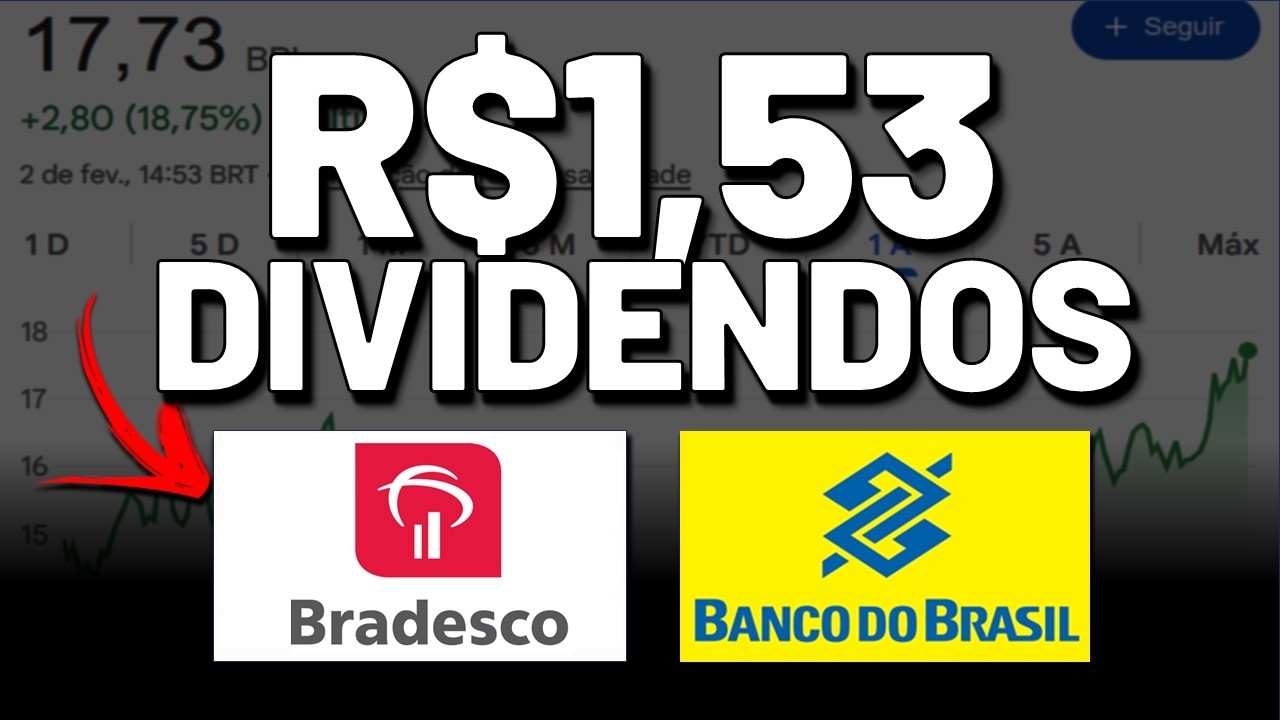 🚨SE PREPARE: VÃO PAGAR RECORDE DE DIVIDENDOS NO BRADESCO. VALE A PENA INVESTIR EM BBAS3?