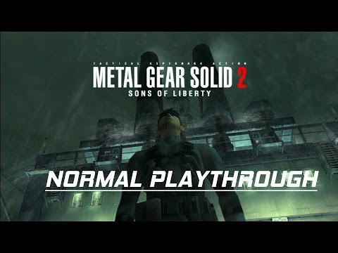 Metal Gear Solid 2 - Normal Difficulty Walkthrough - No Commentary