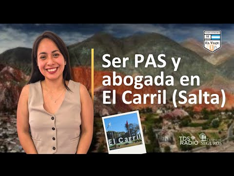 De paso por El Carril (Salta), conocimos a Araceli Toconás Guanca, colega PAS y abogada
