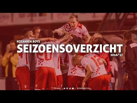 Seizoensoverzicht Kozakken Boys 2016/'17