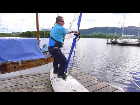 Windsurfing Lesson 3 - Fast Tack on a simulator