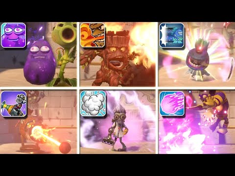 *ALL* Ability Animations | Plants vs Zombies GW2