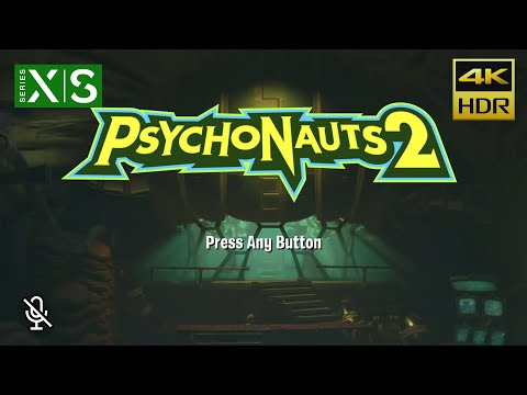 Psychonauts 2 Gameplay (Xbox Series X Optimized 4K/HDR)