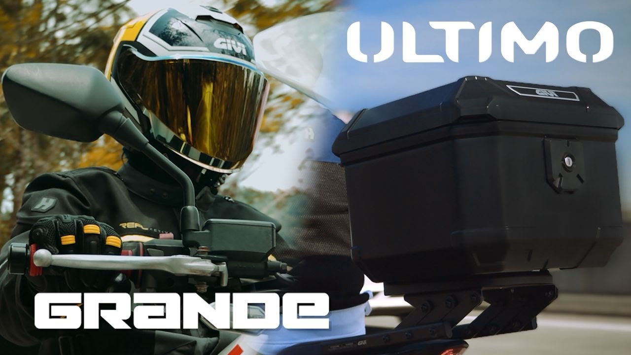 GIVI | The All-new M37.0 GRANDE Helmet & ULTIMO Monolock Top case