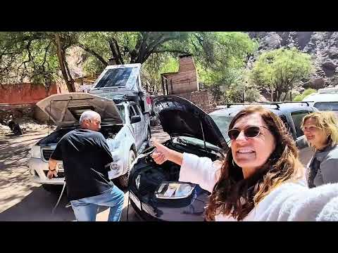 TRAVESÍA HUALFIN 🇦🇷  huella a LOS NACIMIENTOS terma gratuita y rústica. La QUEBRADA terma económica.