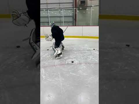 T Push Edge Work Skating Drill for Goalies #goaliecoaches thumbnail