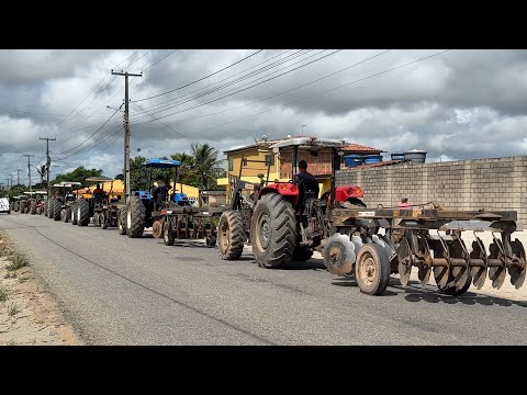 Deu início oficialmente o corte de terra 2026 pela prefeitura de Araruna pb
