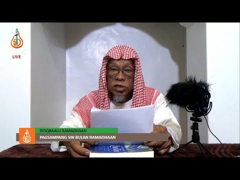 Pagsampang sin Bulan Ramadhaan - Shaykh Jackariya Mohammad (Tausug)