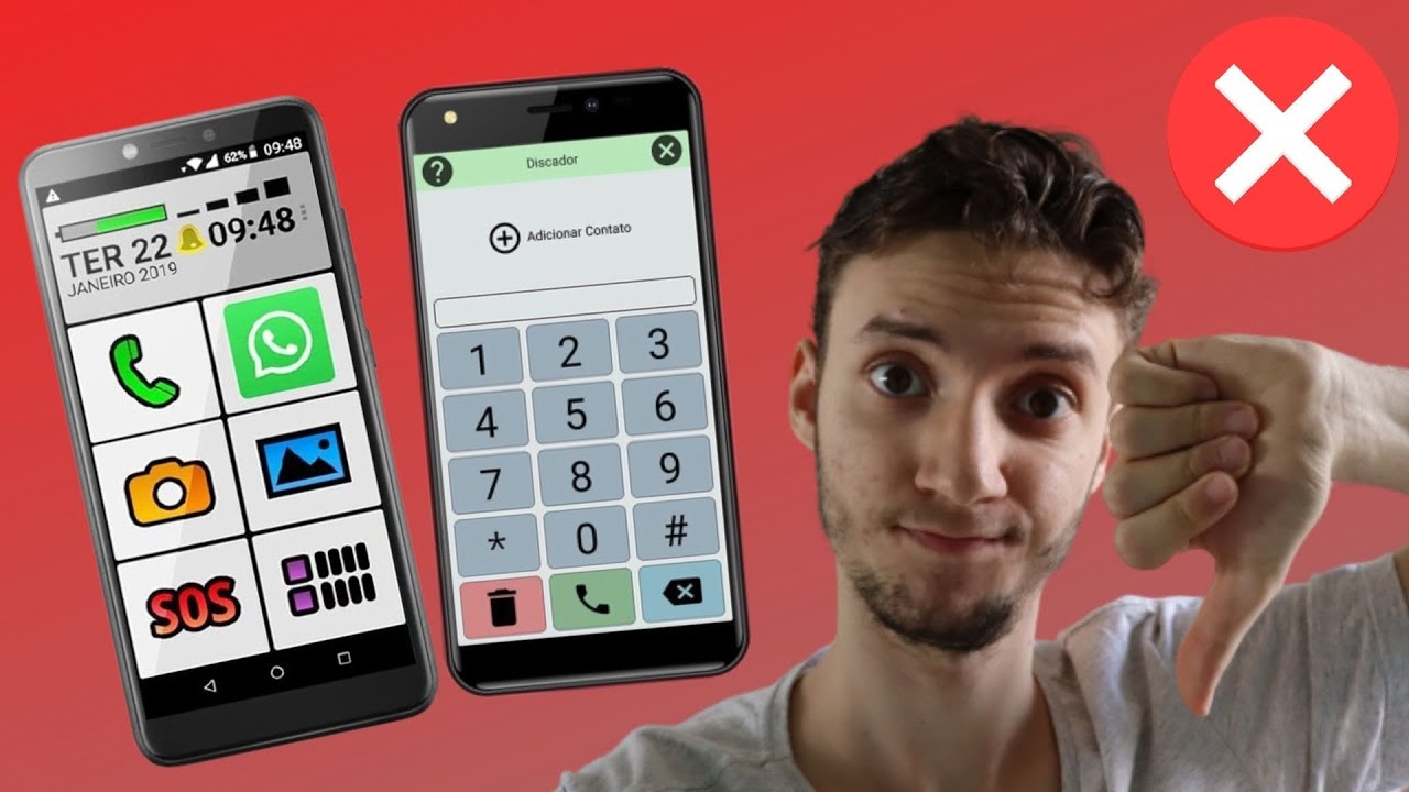 NÃO COMPRE Celulares para Idosos sem ASSISTIR!!