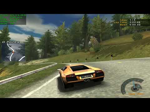 Need For Speed: Hot Pursuit 2 Walkthrough Part 37 - "Lamborghini Time Trial"