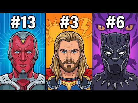 Ranking EVERY Avenger from WORST to BEST Explained In Detail