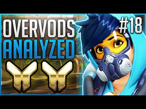 OverVODs Analyzed: DEFENSIVE TRACER! Gold Gameplay Video