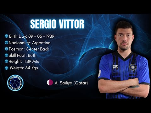 Sergio Vittor #14 // Marcador Central - Center Back // Al Sailiya 2023