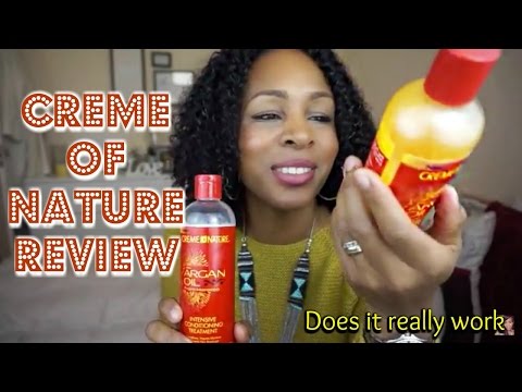 MY OVER 40 - NATURAL HAIR | IS CREME OF NATURE REALLY GOOD FOR YOUR HAIR? | REVIEW