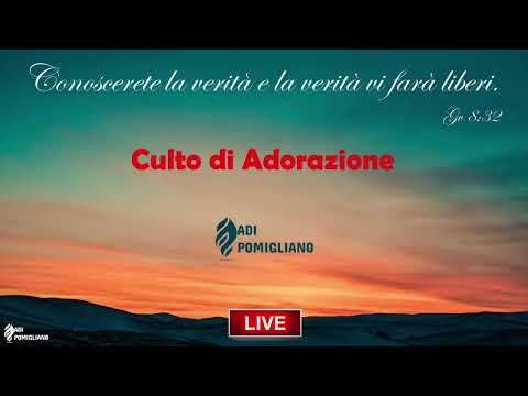 Culto di adorazione 24/07/2022 in streaming con il Pastore Gennaro Rosato