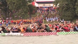Paddles Up - The Lake Bemidji Dragon Boat Festival