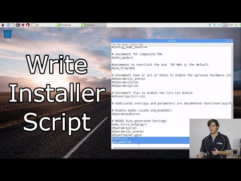 Create an Installer Script for Raspberry Pi - Video Tutorial Australia