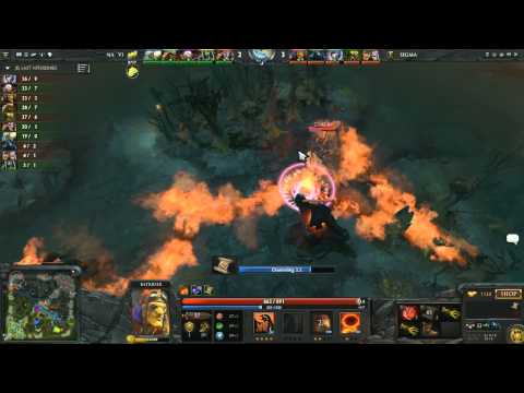 Na'Vi vs Sigma - Game 1 (Starladder VIII - LAN - LB Finals)