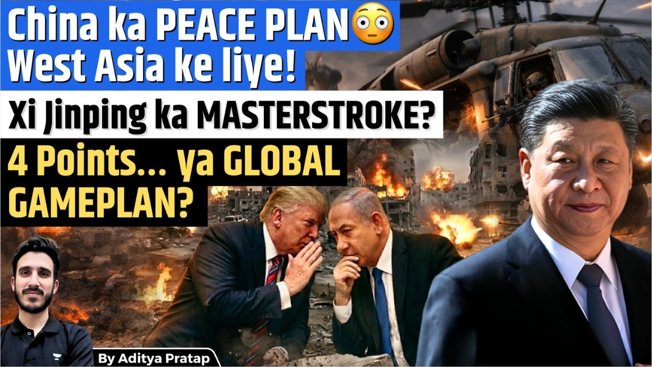Breaking: China’s Big Move in Middle East Conflict | Xi’s Peace Proposal Amid Iran War | Aditya
