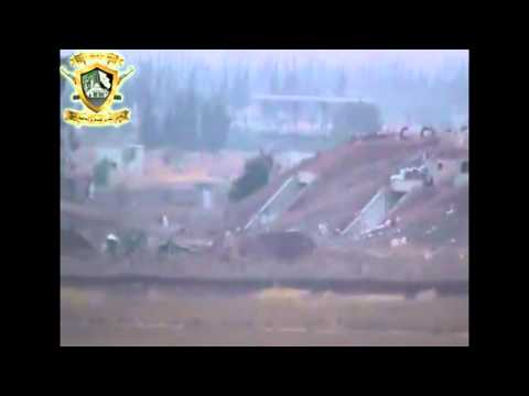 انسحاب عناصر النظام من كتيبة الغنطو بعد الهجوم عليها من قبل كتائب الجيش الحر في ريف حمص