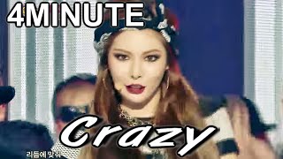 Download lagu [HOT] 4MINUTE - Crazy,  4MINUTE - 미쳐, Show Music core 20150221 mp3