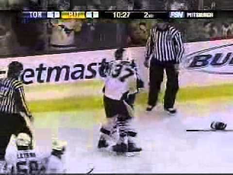 2007-2008 Pittsburgh Penguins Fights (Part 3/5)