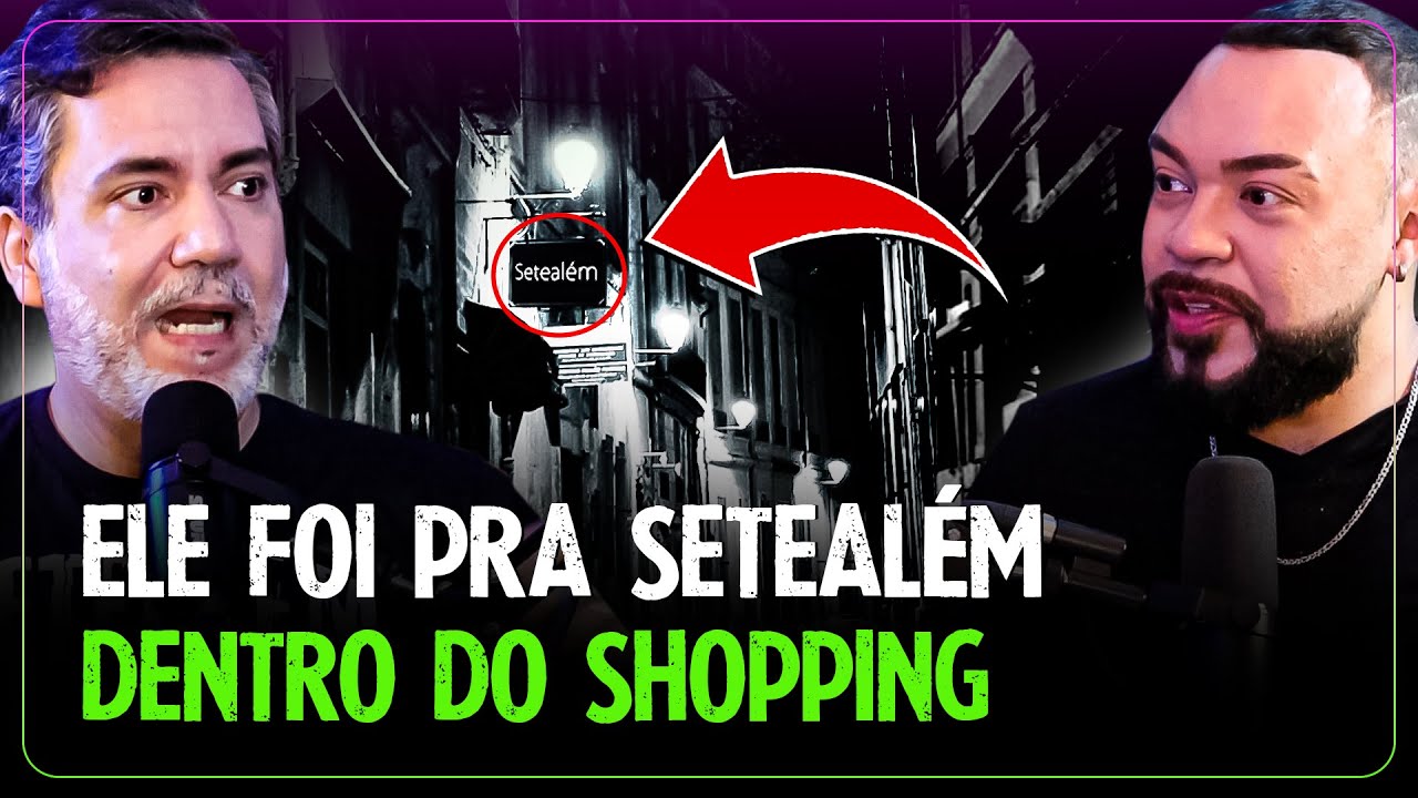 Portal para SETEALÉM dentro de um SHOPPING