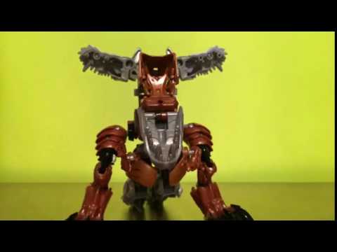 Transformers 4 Voyager Class Grimlock Stop Motion HD