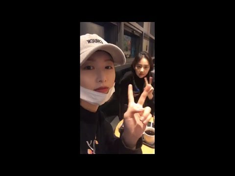 181210 Euijin - Instagram Live Video feat. New Sun