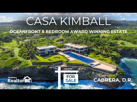 Casa Kimball 10,000,000 Million Dollar Oceanfront Luxury Villa in Cabrera, Dominican Republic 🌴🌊