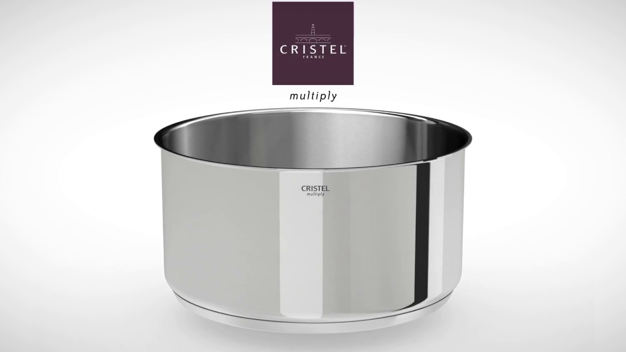 Cristel Pfannen und Topfgriff Casteline Inox 17.8 cm, Silber