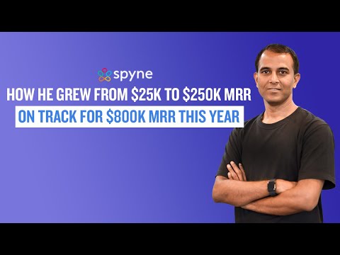 How he grew AI tool $25k to $250k MRR last 12 months, on track for $800k MRR this year