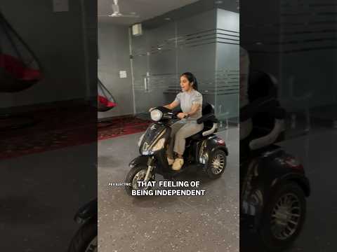 SAFEST SCOOTER EVER 🥺 #electricscooter #pevelectric