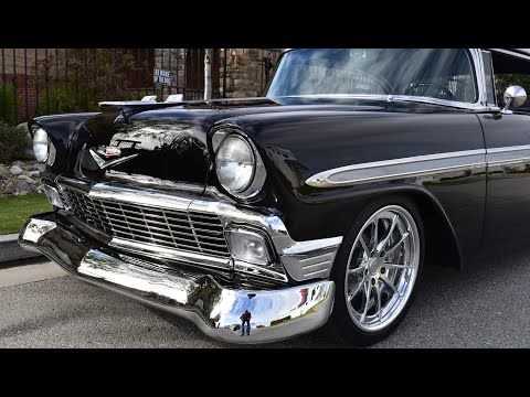 1956 Chevy Belair Resto-Mod "SOLD" LT4 Supercharged 6-Spd Art Morrison Chassis