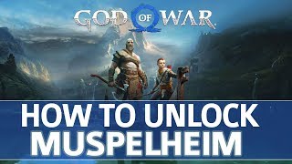 God of War - How to Unlock Muspelheim Realm (All Muspelheim Language Cipher Locations)