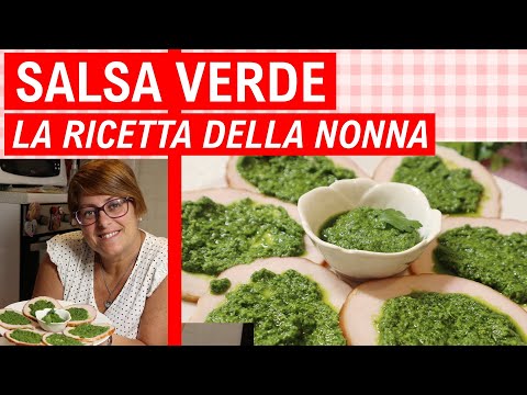 SALSA VERDE - La ricetta classica della mia nonna