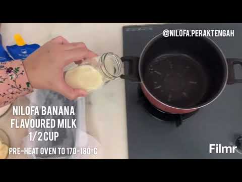 Hot Milk Cake with Nilofa, Banana flavoured Milk