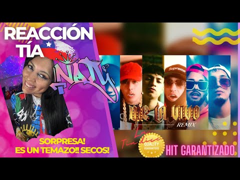 REACCIÓN - Me la Vivo REMIX - JAIRO VERA X BAYRON FIRE X VISHOKO X ENDO X NEGRO37 X YOUNG CARIS