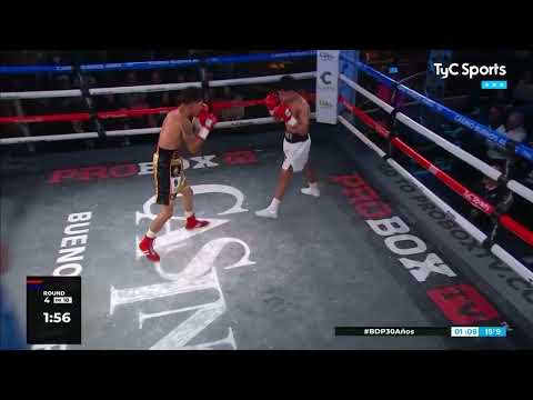 Junior Zárate vs. Germán Valenzuela - Boxeo de Primera - TyCSports