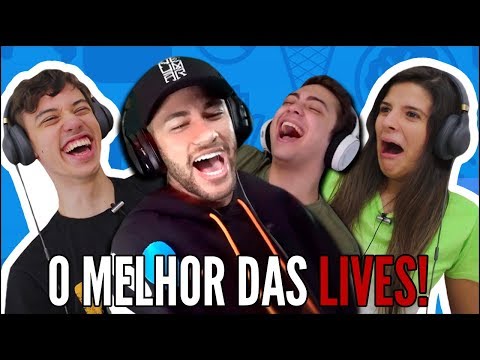 JOVENS REAGEM AS LIVES MAIS ENGRAÇADAS DOS STREAMERS - UM GAMER ALEÁTORIO