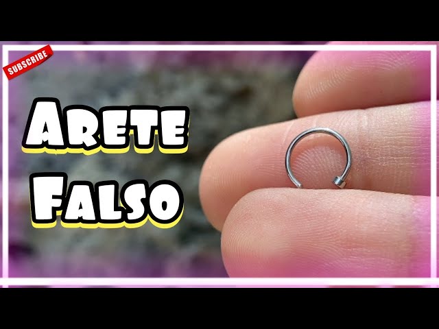 Vídeo relacionado con LXUEJIE 5 unidades de piercings falsos para la nariz, cejas, no penetrantes, falso percings, decoración de punk Y2K para fiestas, Halloween, día de fiesta