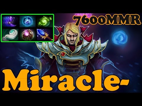 Dota 2 - Miracle- 7600 MMR Plays Invoker vol 13# - Ranked Match Gameplay