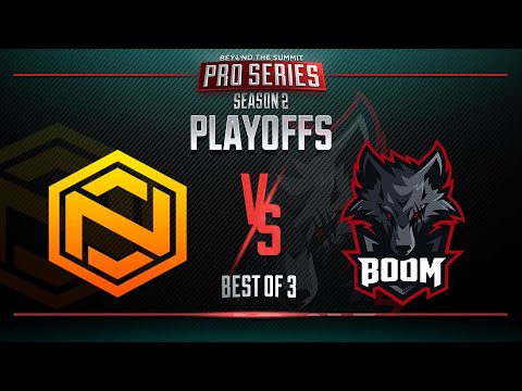 Neon vs BOOM Game 1 - BTS Pro Series 2: SEA - Semifinals w/ MLP & johnxfire
