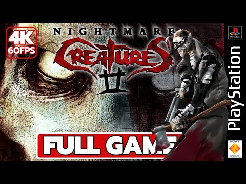Nightmare Creatures 2 (PS1) Longplay FULL GAME Walkthrough (4K 60FPS) No Commentary