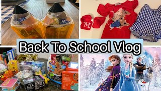 Vlog || Back To School Prep, Grocery + Amazon Haul, Frozen Birthday Party Planning