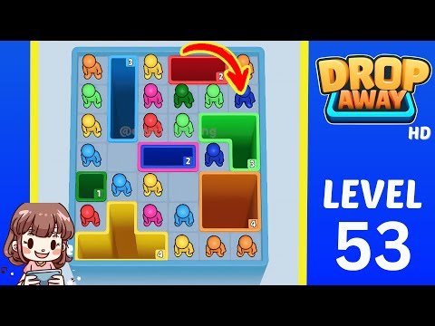 Drop Away Level 53 Solution Walkthrough - YouTube